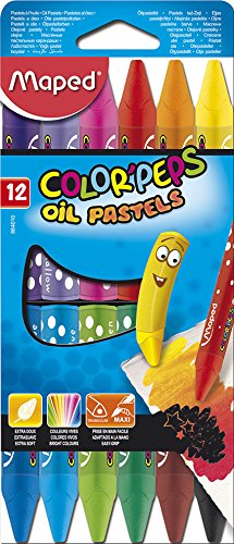 Color Peps 864010 - Pack de 12 lápices ceras