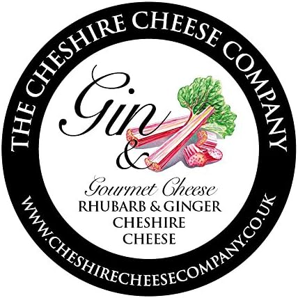 NEW Gin, Rhubarb &amp; Ginger Cheshire Waxed Truckle 200g