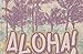 Produktbild JP London spmurlt2460 Ziegelsteinwand Abnehmbare Wand Wandbild Hawaii Vintage Aloha Urlaub Retro Poster bei"3", Breite, 2 'Hohe