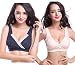Nursing Bra, KUCI® Women's Soft Cup Cotton Maternity Bra for Breastfeeding