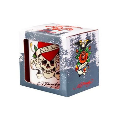 Preisvergleich Produktbild Ed Hardy 25211 Tasse - Love kills Slowly