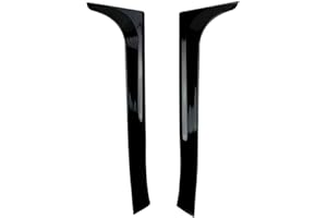 ASUDARO 1 Paio Ala Spoiler Sul Lunotto Auto, Spoiler Alettone Laterale Posteriore Spoiler Laterale Per Finestra Spoiler Laterale Per Lunotto Spoiler Per Parti Esterne Auto Compatibile Con Golf 6 MK6 2008-2013