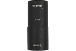 HASALLER Doppelter Klapp-Stecknuss, 18,5 mm, 19,5 mm, für Ford für Chrysler Radmuttern, Entferner, Werkzeugadapter, 1/2-Zoll-Antriebsschlüssel
