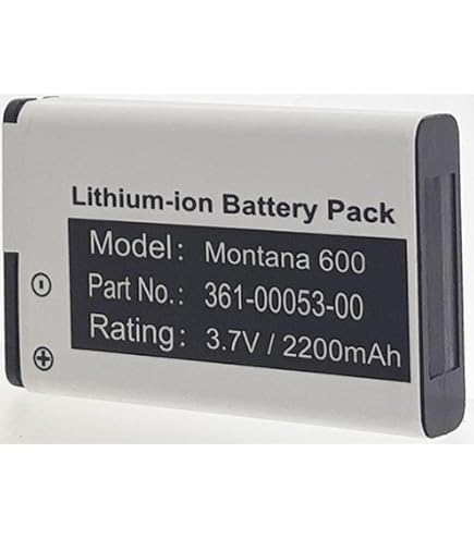 Vhbw Batterie Remplacement 1100mAh Pour Navman M1100 338937010183 GPS Navigation