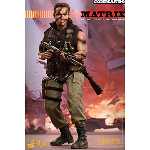 Hot Toys 1:6 Scale John Matrix Commando Figure