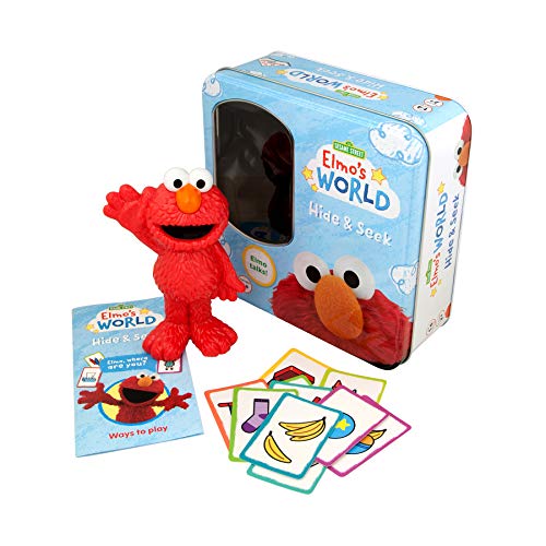 Identity Games Mundo Elmo de ocultar y buscar características de dicho juego a Elmo de Sesame Street