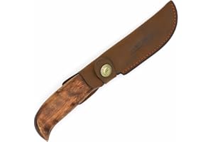 TOURBN Tourbon Leather Hunting Knife Sheath Cover Snap Hunter Knives Hold Case