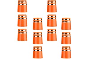 Harilla 12er Pack .355 Schwarze Golf Ferrules für Eisen Holzschäfte Schlägerzubehör Zubehör