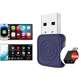 Carlinkit MINI ULTRA1 Kablosuz CarPlay ve Android Otomatik Adapt&ouml;r | Kompakt Tak ve &Ccedil;alıştır Tasarımı | OEM Arabalar i&ccedil;in Kab
