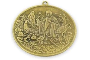 Lachineuse MEDAILLE SANTE LONGEVITE - Drago, fenice e Dio Sau 721