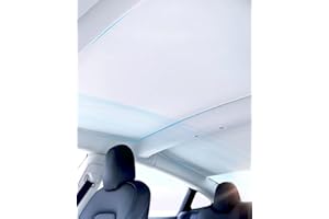 LALAIJDOU Upgraded Sunshade, Foldable Sunroof Shade,UV Sun Blocking Heat Shade Compatible with Tesla (model 3)