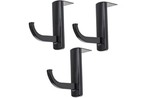 PHENOFICE Selbstklebender Headset-Halter 3 StüCk KopfhöRerhalter AufhäNgehaken FüR Pc Monitor Wand Ideal Zur Platzsparenden Aufbewahrung Von Headsets Stabil Und Leicht