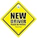 New Driver Car Sign, P Plate Sign, New Driver Car Sign, New Driver Please Be Patient Car Sign, Baby on Board Sign, Decal, Baby on Board, Bumper Sticker, Car Test, Driving Licence, Driving Test, Newly Passed Driver, Car Safety Sign