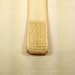 Hrph Flax Cotton Soft Exfoliating Back Strap Bath Brush Shower Massage Spa Scrubber Sponge Body Skin Health Cleaning