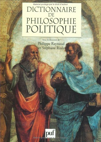 Télécharger Dictionnaire de philosophie politique PDF Ebook En Ligne