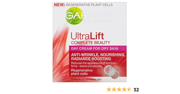 garnier ultralift anti ageing day cream spf15 50ml