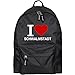 Produktbild Rucksack Classic I Love Schwalmstadt schwarz - Lustig Witzig Sprüche Party Tasche