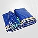 Produktbild Planen ZHANGRONG- LKW Regen Tuch Markise Linoleum Wasserdichtes Tuch Sonnenschutzplane Visier Leinwand 100% Wasserdicht Blau 420g \ , Dicke 0,35 mm, 20 Größenoptionen (Größe : Blue-2x4m)