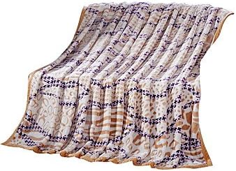 WANGAIMA Flannel Multi-color,Solid Plaid/Check 100% Polyester Blankets 200x230cm