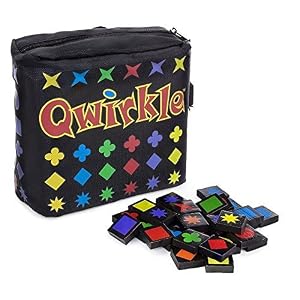 Mindware , Qwirkle: Travel Edition , Miniature Game , Ages 6+ , 2-4 Players , 45 Minutes Playing Time