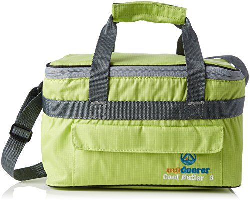 Kleine Kühltasche Cool Butler 6, grün, mit Außentasche von outdoorer
