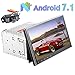 Produktbild 10.1 '' Android 7.1 Auto-Stereo RAM 2GB ROM 16GB Universal-Doppel-DIN-HD 1024 * 600 Bildschirm einstellbarer Betrachtungswinkel mit freien Rückseiten-Kamera-Auto-DVD-Spieler GPS-Spiegel Link-WIFI SWC USB SD
