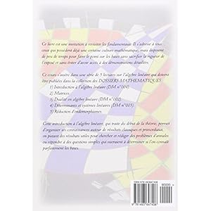 Introduction à l'algèbre linéaire Livre en Ligne Introduction à l'algèbre linéaire Livre en Ligne - Telecharger Ebook