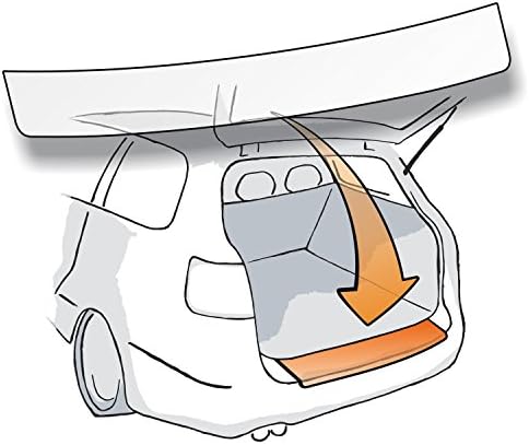 FIT Paint Protection Self-Adhesive Bumper Protector (See Description for model car film Protective Film/Transparent 150 µm