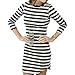 Shantan Women Bandage Bodycon Long Sleeve Pencil Sweater Dress Evening Sexy Party Cocktail Mini Dress ¡­