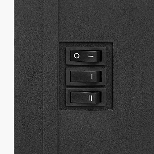 DKB Fire – Dekorativer Kamin Elektroheizung mit simuliertem Kaminfeuer Feuereffekt - 6