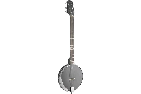Stagg 25021255 Banjo 6 cordes Noir