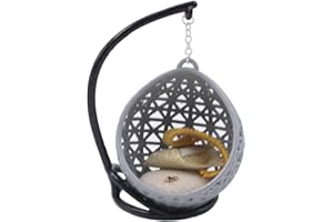 JINGHANGER Springende Spinnen Versteck Springender Spinnenraum Springspinne Habitat Nest Zubehör für Terrarium Kletterspielzeug für kleine Haustiere 32x55mm