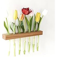 Wandvase Kirsche 7er Reagenzglasvase Blumenvase