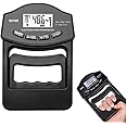 DAJASD Digital Hand Strength Gauge, 396 lbs/180 kg Grip Strength Gauge, Hand Dynamometer, Digital Grip Strength Measurement with USB Charging Cable, LED Screen, Grip Strength Tester, Suitable for