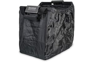 Skoda MVF04-211 - Borsa per la spesa pieghevole, colore: Nero