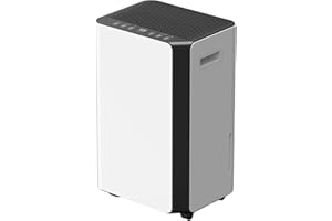 AirOrig 20L/Day Dehumidifiers for Home, Low Energy Dehumidifier with Digital Humidity Display Control, Laundry Clothes Drying Mode, 24H Timer & Sleep Mode for Large Rooms Bedroom & Garage