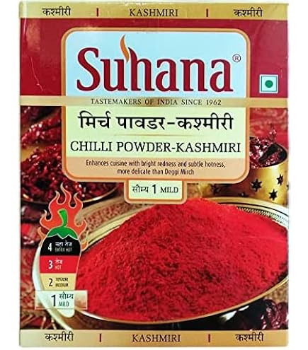 Natco Kashmiri Chilli Powder For Adding Heat And Red Colour To Dishes - 400g - View #9