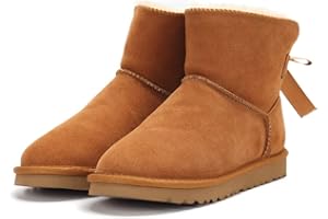 DEBAIJIA Mujer Botas De Nieve Botas De Invierno Nieve Zapatos Cálido Suave Calentar Botas Antideslizantes