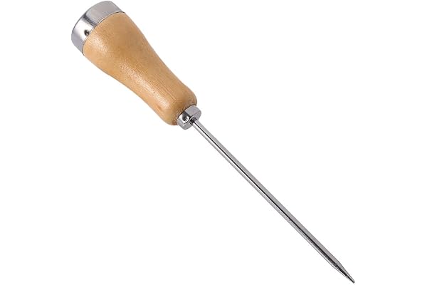 Rostfritt stål trähandtag Ice Pick Krossare Kök Bar Verktyg GL