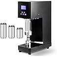ARWIC Automatic Can Sealing Machine 370W Can Seamer Can Sealer with Intelligent Panel & Counting, 55mm Caliber Tin Can Sealer Height Adjustable Bottle Capping for Milk Tea Coffee Pop PET Cans