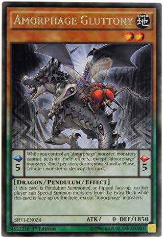 Yu-Gi-Oh! Amorphage Gluttony SHVI-EN024 Rare