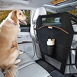SCHÜTZEN SIE IHREN HUND - Bei schnellen Stopps verhindert die Kurgo- Sitzschutz Auto, dass Ihr Hund auf den Vordersitz stürzt und Bello und andere Passagiere möglicherweise verletzt.