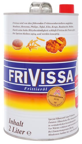 Preisvergleich Produktbild 2x Frivissa - Spezial Frittieröl - 2000ml