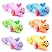 Fajiabao Lovely Baby Toddler 4pcs Clockwork Colorful Wind Up Insects Elephant Walking Caterpillar Developmental Activity Running Animals Toys Xmas Gift Present for Early Education