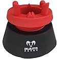Ram Rugby Adjustable Kicking Tee - Screw Adjustment - Available in Black & Red - 9cm – 12 cm Tee High - For Rugby players to perfect their kicking accuracy and technique. Rugby Training or Match day