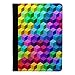 Price comparison product image Accessories4Life Rainbow Patterns Coloured Cubes Printed Flip Case Cover For Apple iPad Mini 4 - S1094