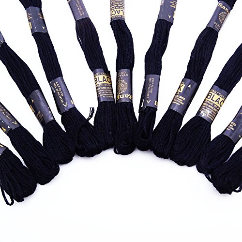 25 Stück Verp Cotton Sewing Skeins Stich Stickgarn Knitting Floss - 3