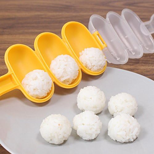 LittleDi Shake on Rice Ball Sushi Rice Ball Mold Children Eat Artifact DIY Ball Rice 2 PCS