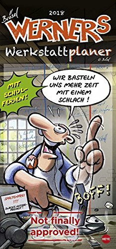 Werners Werkstattplaner - Kalender 2018