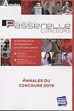 Annales Passerelle ESC du concours 2013 : Sujets et corrigés officiels